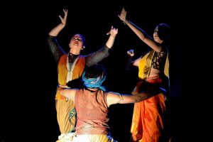A scene from dance drama Chitra