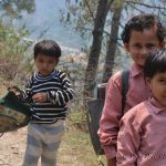Uttarakhand children going to school