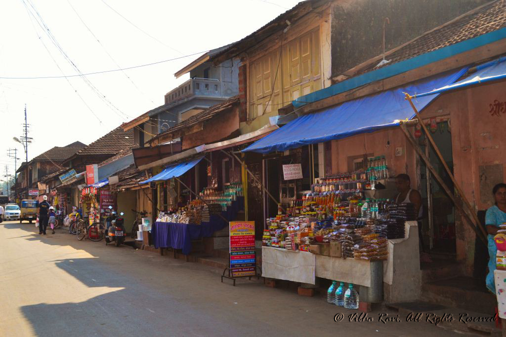 A market in Tarkarli, Malvan area