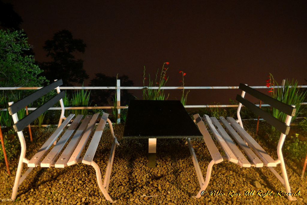 Benches at Padmini Niwas Mussoorie