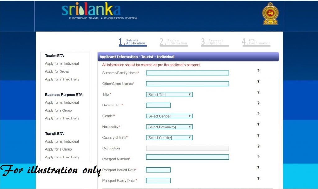 9 Things To Know About Applying For A Sri Lankan Visa PixelVoyages   Sri Lanka Online Visa Form 1024x611 